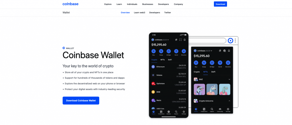 website comparison coinbase vs metamask